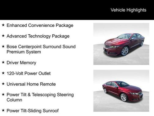2017 Chevrolet Impala Premier 2LZ