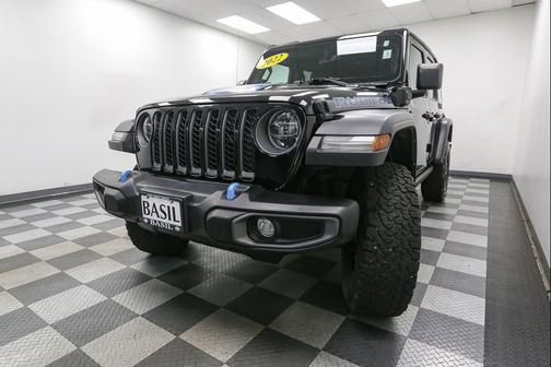 Black Clearcoat 2022 Jeep Wrangler Unlimited 4xe Rubicon