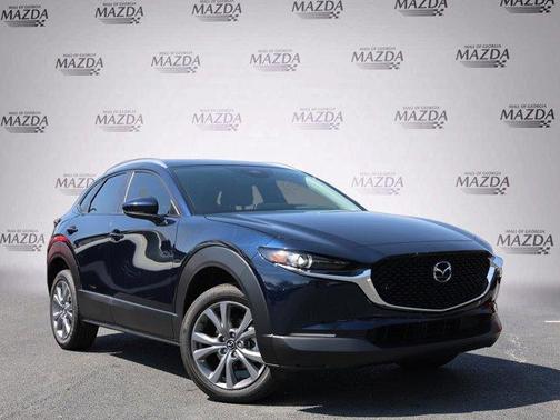 Deep Crystal Blue Mica 2026 Mazda CX-30 Preferred
