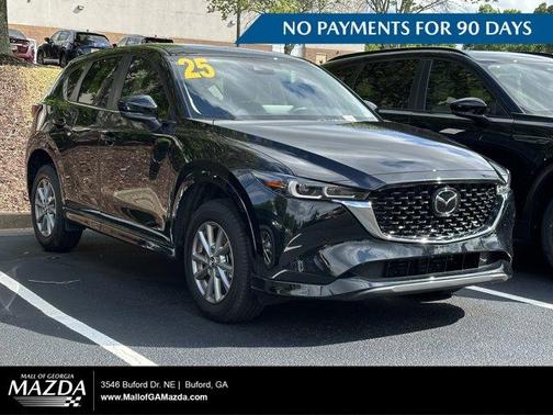 Jet Black Mica 2025 Mazda CX-5 2.5 S Select Package