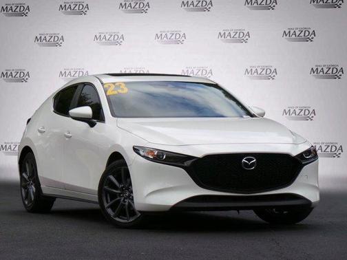 Snowflake White Pearl Mica 2023 Mazda Mazda3 FWD w/Preferred Package