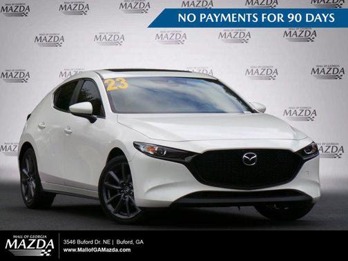 Snowflake White Pearl Mica 2023 Mazda Mazda3 FWD w/Preferred Package