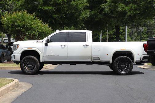 White Frost Tricoat 2021 GMC Sierra 3500 Denali