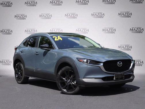 Polymetal Gray Metallic 2024 Mazda CX-30 2.5 S Carbon Edition