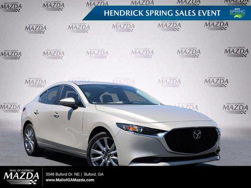 Platinum Quartz Metallic 2026 Mazda Mazda3 FWD w/Preferred Package