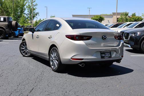 Platinum Quartz Metallic 2026 Mazda Mazda3 FWD w/Preferred Package