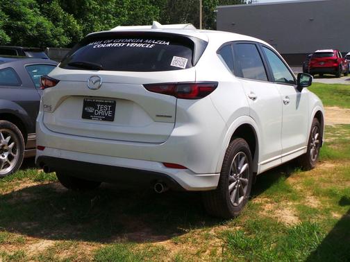 Rhodium White Metallic 2025 Mazda CX-5 2.5 S Preferred Package