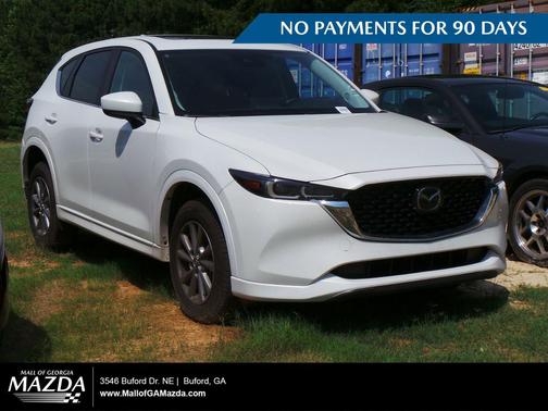 Rhodium White Metallic 2025 Mazda CX-5 2.5 S Preferred Package