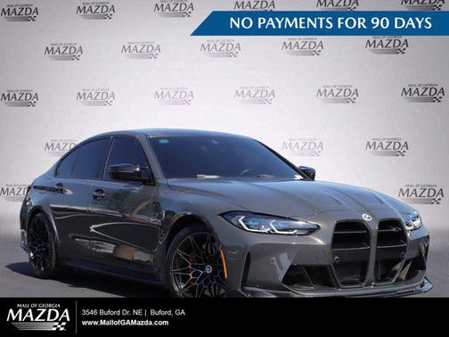 Individual Dravit Grey Metallic 2023 BMW M3 Competition xDrive