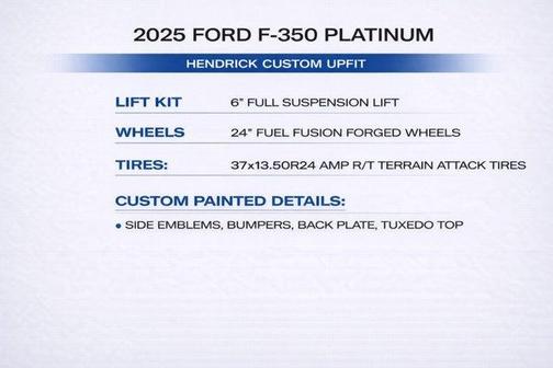 2025 Ford F-350 Platinum