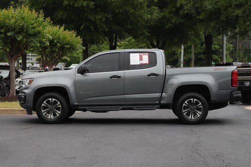 Satin Steel Metallic 2022 Chevrolet Colorado Z71