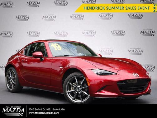 Soul Red Crystal Metallic 2019 Mazda MX-5 Miata RF Grand Touring