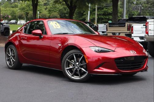 Soul Red Crystal Metallic 2019 Mazda MX-5 Miata RF Grand Touring