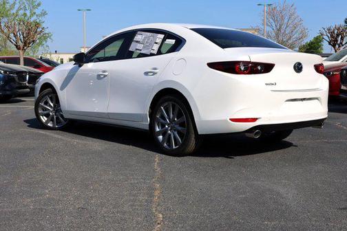 Snowflake White Pearl Mica 2026 Mazda Mazda3 FWD w/Preferred Package