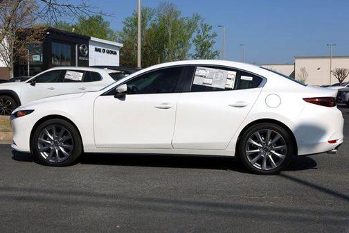 Snowflake White Pearl 2026 Mazda Mazda3 FWD w/Preferred Package
