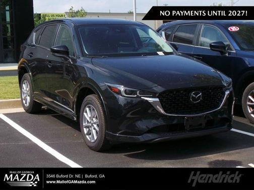 Jet Black Mica 2025 Mazda CX-5 2.5 S Preferred Package