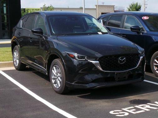 Jet Black Mica 2025 Mazda CX-5 2.5 S Preferred Package