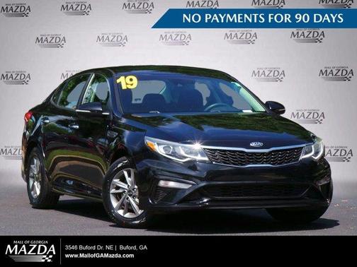 Ebony Black 2019 Kia Optima LX