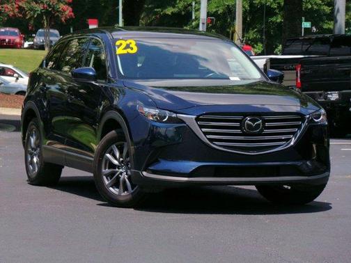Deep Crystal Blue Mica 2023 Mazda CX-9 Touring