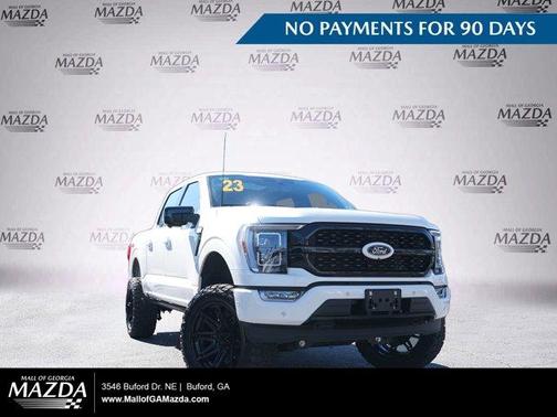 STAR WHITE MET TRI-COAT 2023 Ford F-150 Platinum