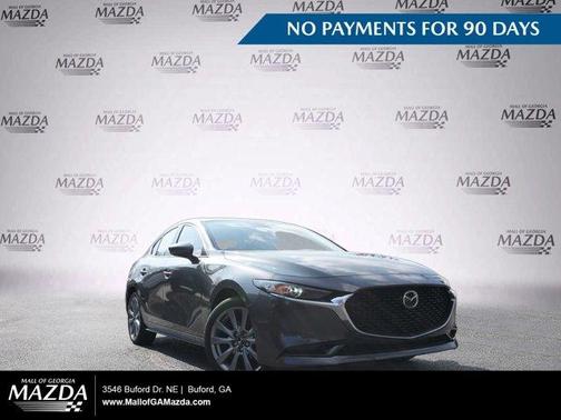 Machine Gray Metallic 2026 Mazda Mazda3 FWD w/Preferred Package