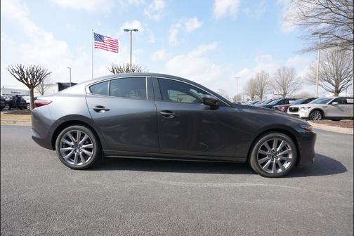 Machine Gray Metallic 2026 Mazda Mazda3 FWD w/Preferred Package