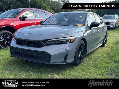 Urban Gray Pearl 2025 Honda Civic Sport