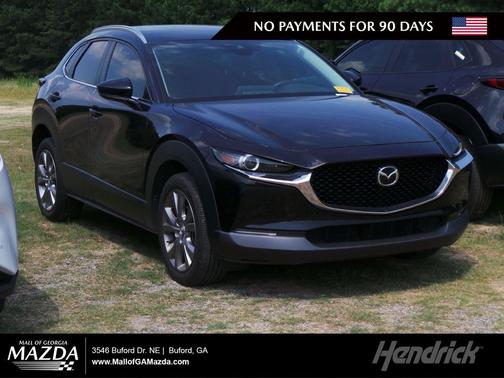 Jet Black Mica 2023 Mazda CX-30 2.5 S Preferred Package