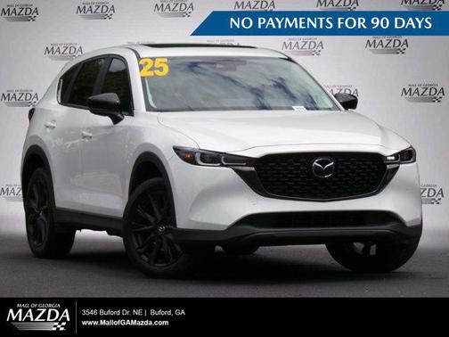Rhodium White Metallic 2025 Mazda CX-5 2.5 S Carbon Edition