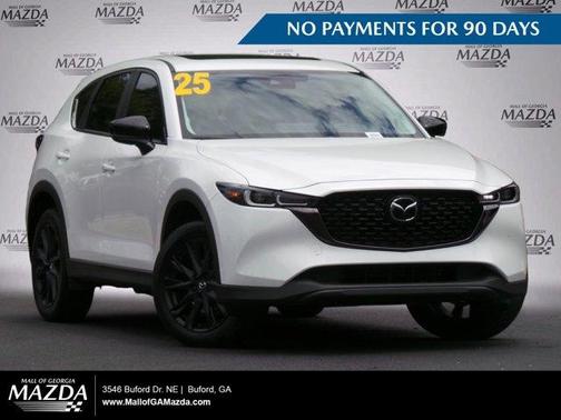 Rhodium White Metallic 2025 Mazda CX-5 2.5 S Carbon Edition