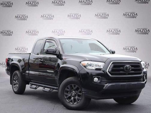 Midnight Black Metallic 2022 Toyota Tacoma SR5