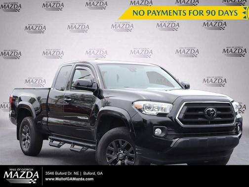 Midnight Black Metallic 2022 Toyota Tacoma SR5