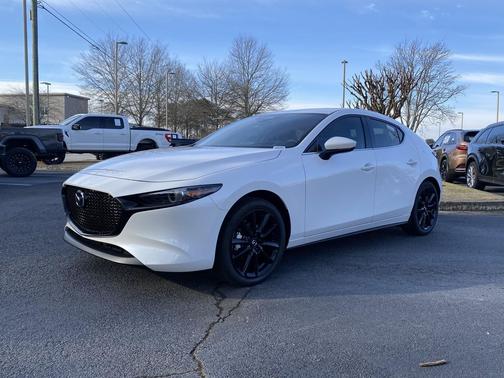 Snowflake White Pearl Mica 2026 Mazda Mazda3 FWD w/Premium Package