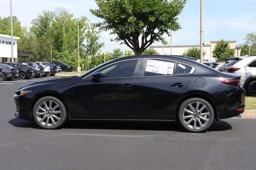 Jet Black Mica 2026 Mazda Mazda3 FWD w/Preferred Package