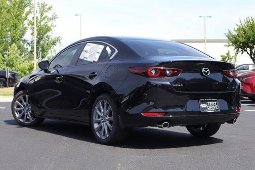 Jet Black Mica 2026 Mazda Mazda3 FWD w/Preferred Package