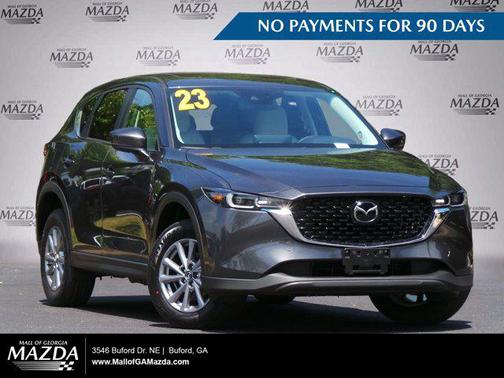 Machine Gray Metallic 2023 Mazda CX-5 2.5 S Preferred Package
