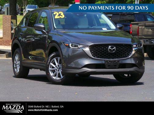 Machine Gray Metallic 2023 Mazda CX-5 2.5 S Preferred Package