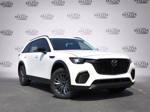 Rhodium White Premium 2026 Mazda CX-70 PHEV SC Plus