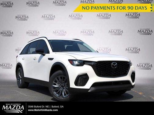 Rhodium White Premium 2026 Mazda CX-70 PHEV SC Plus