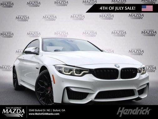 Mineral White Metallic 2020 BMW M4 Base