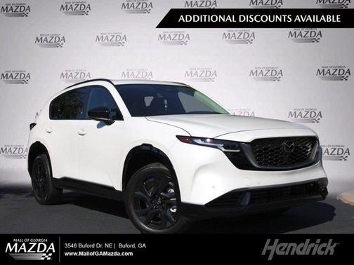 Rhodium White Metallic 2026 Mazda CX-5 2.5 S Premium Plus Package
