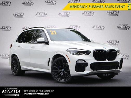 Alpine White 2021 BMW X5 xDrive40i
