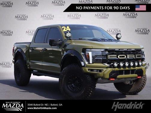 GREEN 2024 Ford F-150 Raptor
