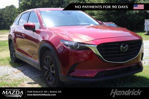 Soul Red Crystal Metallic 2023 Mazda CX-9 Touring Plus