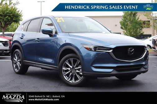 Eternal Blue Mica 2021 Mazda CX-5 Signature