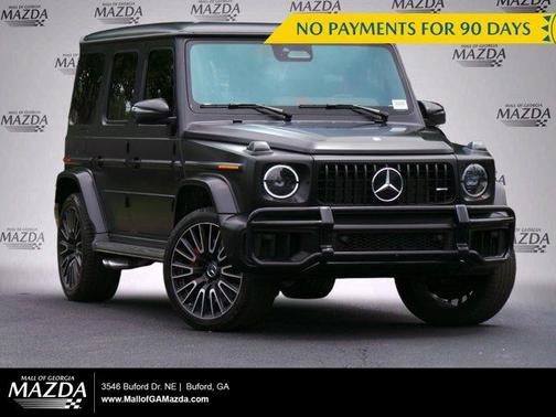Obsidian Black Metallic 2025 Mercedes-Benz AMG G 63 Base