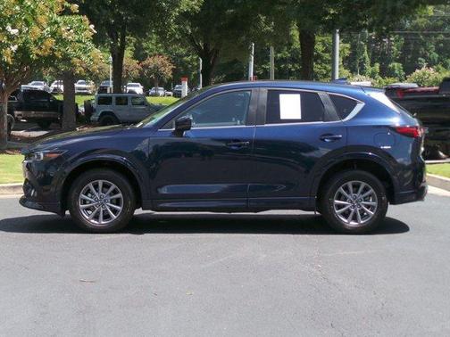 Deep Crystal Blue Mica 2025 Mazda CX-5 2.5 S Preferred Package