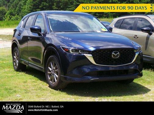 Deep Crystal Blue Mica 2025 Mazda CX-5 2.5 S Preferred Package