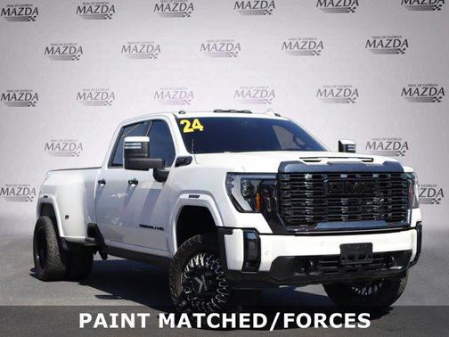 White Frost Tricoat 2024 GMC Sierra 3500 Denali