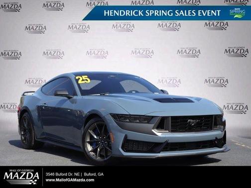 Vapor Blue Metallic 2025 Ford Mustang Dark Horse